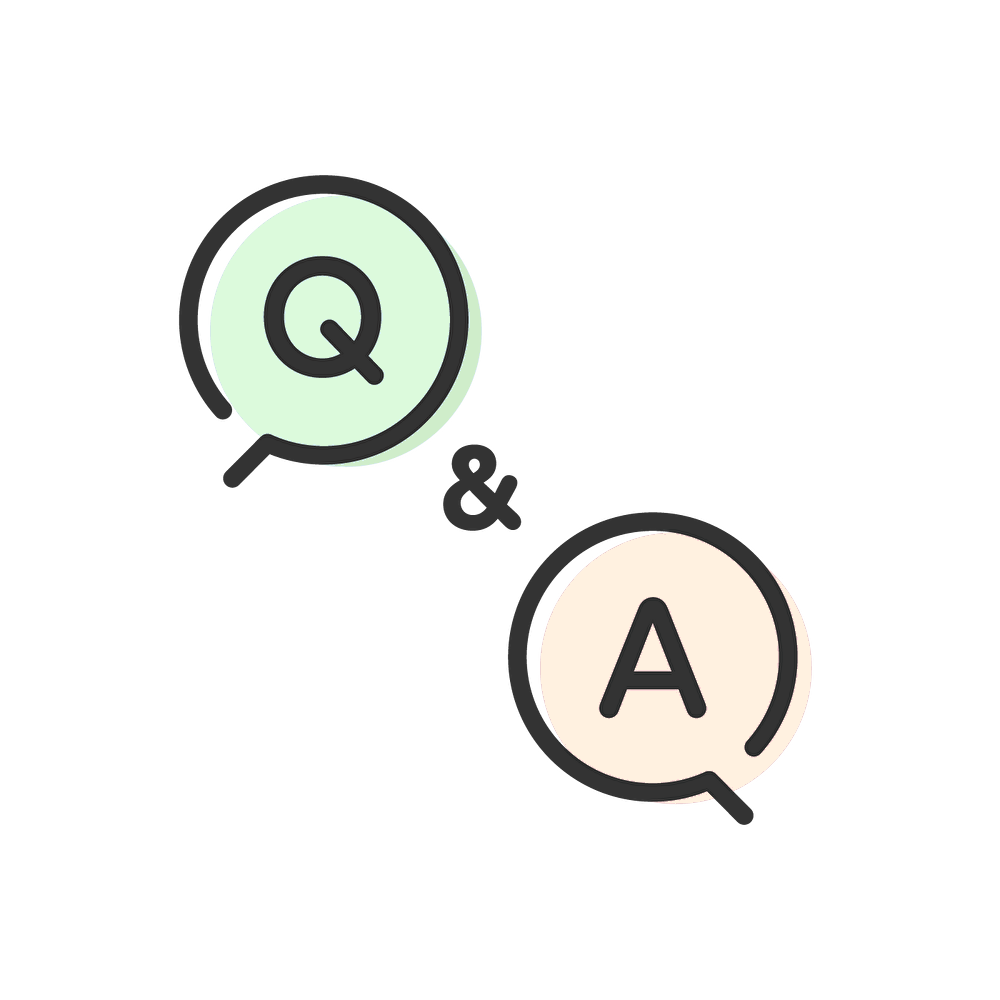 めまいの漢方治療やオンライン診療に関するよくある質問（FAQ）を示すイラスト